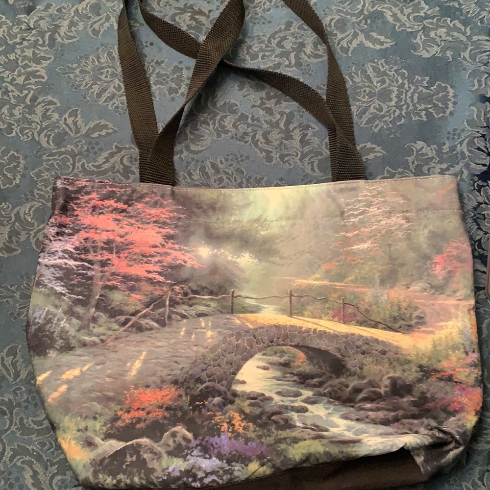 Thomas Kinkade tote bag